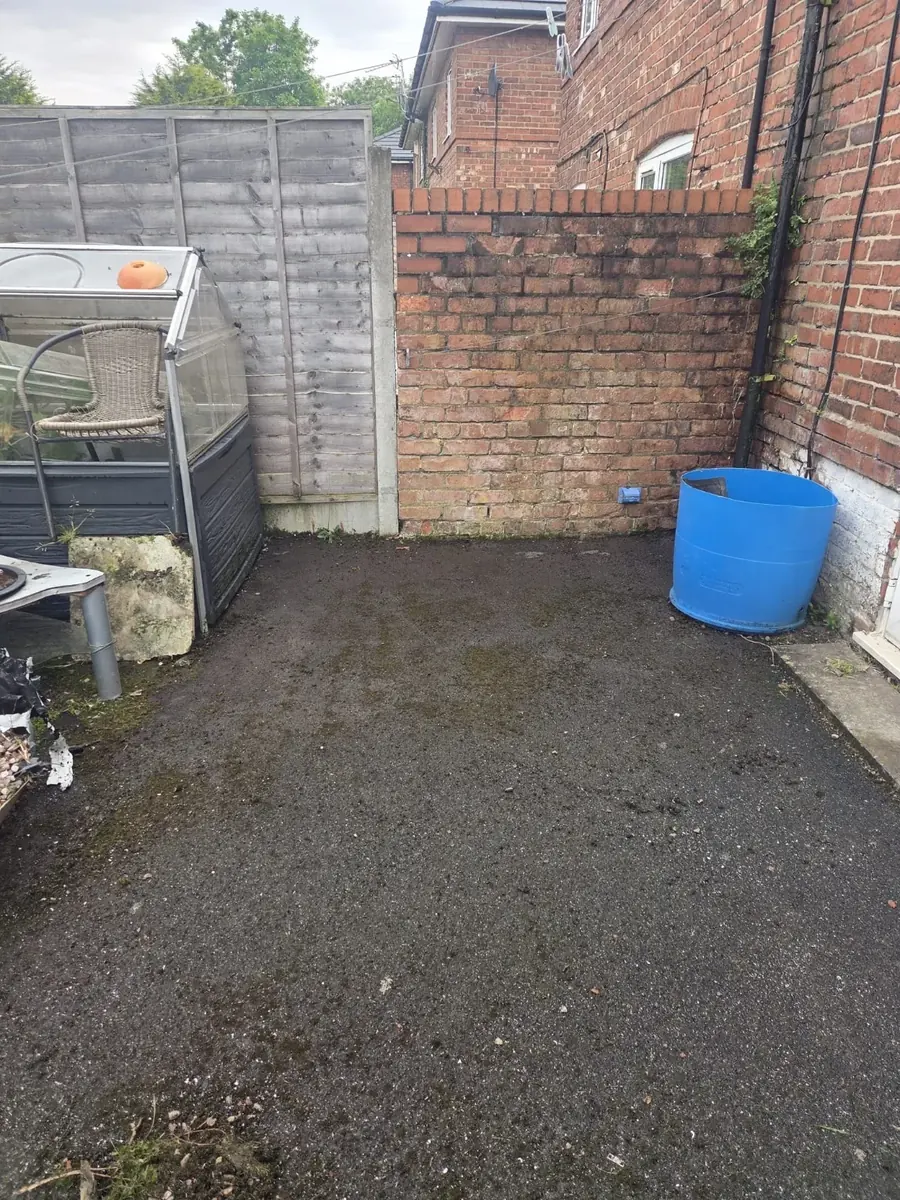 Clean commercial exterior surface