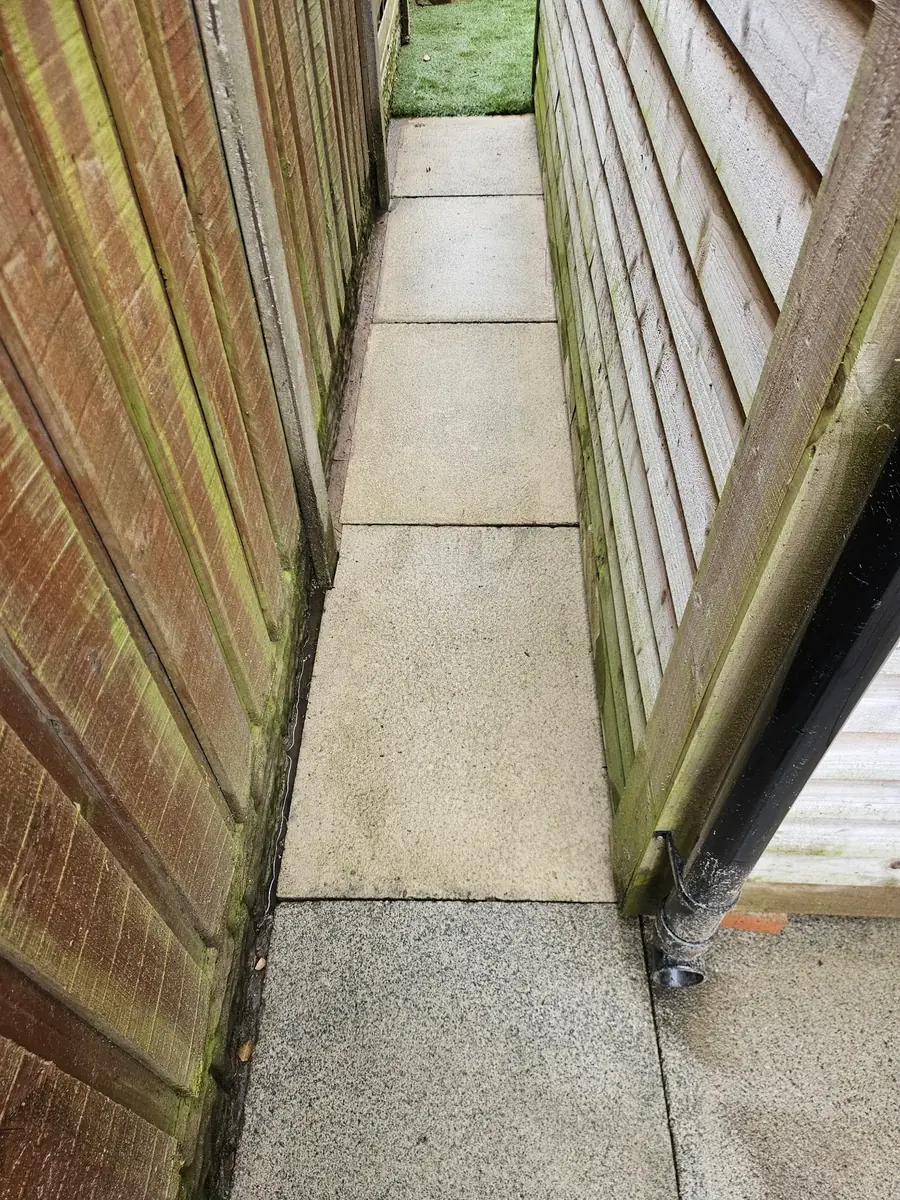 Side passage after cleaning